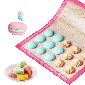 Tappetino da Forno in Silicone Riutilizzabile Resistente al Calore, Colorato, Utensile da Cucina per <span class=keywords><strong>Pasticceria</strong></span> - Product Image 3