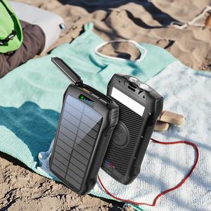 Nouveau produit Chargeur sans fil rapide 10W, banque d'alimentation sans fil multifonction avec lumière LED 33500mah pour l'extérieur - Product Image 6