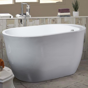 อ่างอาบน้ำแบบตั้งอิสระทำจากอะคริลิคเป็นมิตรกับสิ่งแวดล้อมทันสมัยมีที่ระบายน้ำสำหรับนวดแบบล้นไหลสำหรับโรงแรม1คนผู้ใหญ่เด็ก - Product Image 4