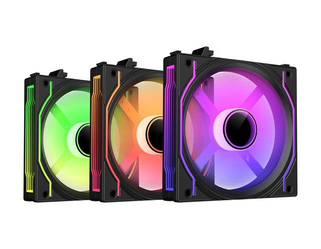 SAMA Lower Noise Cooling Fans Colorful Cooler CPU Fan PWM Daisy Chain OEM ODM CPU Cooler Fan