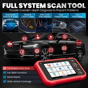 Escáner OBD2 LAUNCH <span class=keywords><strong>CRP129E</strong></span> PLUS, Herramienta de Diagnóstico Completo del Sistema, Lector de Códigos de Motor Automotriz de 12V con 8 Funciones Especiales - Product Image 2