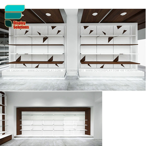 Hiện đại xách tay con chó quần áo sang trọng móc xoay hiển thị đứng Trung Quốc quần áo cửa hàng bán lẻ sản phẩm làm đẹp kệ - Product Image 5