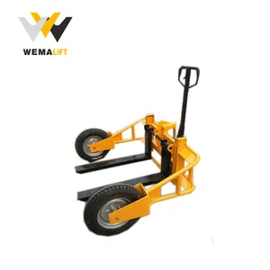 Hw Ruw Terrein Truck All Terrain Pallet Truck Hoge Lift Hand Truck