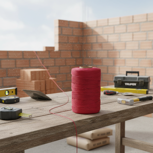 BOX 6 Bobina con 165 m di filo rosso per muratura, TRUPER - Product Image 3