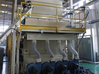 Ligne de production automatique de recyclage des excédents de feutre textile |   Machine de recyclage du feutre usagé