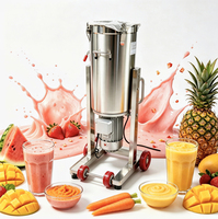 3000W 45L Industriële Klop- en Pureermachine, Hoge Snelheid, Verticale Fruit- en Groentepuree Blender voor het maken van fruitpuree en groentepasta