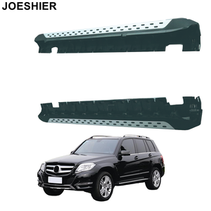 JOESHIER - Estribos Laterales de Aleación de Aluminio para BENZ GLK200 260 300 X204 2010-2015, Pedal Decorativo de Protección Todoterreno de Lujo - Product Image 1
