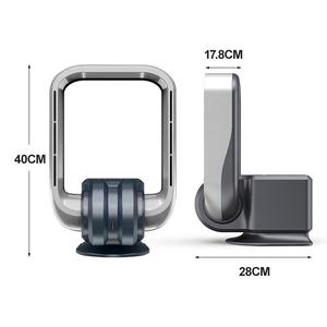 Calentador de <span class=keywords><strong>escritorio</strong></span> de plástico sin aspas moderno, ventilador con Control <span class=keywords><strong>remoto</strong></span> Hepa13, Ordenador de filtración, uso multiescenario para <span class=keywords><strong>aplicaciones</strong></span> de RV - Product Image 3