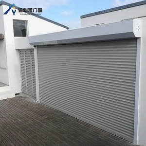 Volets roulants automatiques en alliage d'aluminium pour villas, hôtels et extérieurs, résistants aux ouragans et aux tempêtes, avec ouverture horizontale/verticale – Meilleure sécurité - Product Image 3