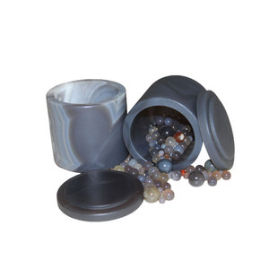 Vasi in Agata di Alta Qualità Marca <span class=keywords><strong>Samy</strong></span> 100ml per Mulino a Sfere da Laboratorio Serbatoio di Macinazione 220V 0.25kW per Uso Alimentare - Product Image 4