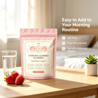Gummies Équilibre Féminin Canneberge Prébiotique Probiotique Soutien Digestif 30 Unités OEM/ODM Marque Privée Vente en Gros pour Femmes