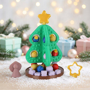3D Printed PLA <b>Christmas</b> Tree Ornament with <b>Small</b> Train <b>Decoration</b> Trendy Toy Gift - Product Image 5