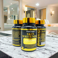 Best-seller Amazon : Capsules de vitamine C et de glutathion 20000 mg avec collagène anti-âge pour adultes (sauf femmes enceintes)
