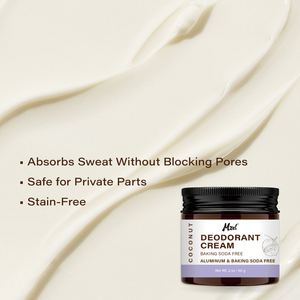 Crema Desodorante con Extracto de Plantas Naturales, Fragancia Refrescante, Crema Antitranspirante para Axilas - Product Image 4