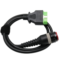 Cable adaptador de diagnóstico de 16 pines, lector de códigos de error ECU, herramienta de enlace de datos para equipos de construcción, adecuado para Volvo