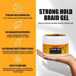 <span class=keywords><strong>Gel</strong></span> per Acconciature all'Ingrosso, Impermeabile, Senza Residui <span class=keywords><strong>Bianchi</strong></span>, Non Sfoglia, Lunga Tenuta, <span class=keywords><strong>Gel</strong></span> per Trecce e Bordi Definiti per <span class=keywords><strong>Capelli</strong></span> 4C - Product Image 4