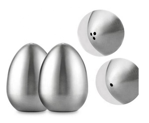 Spice tool stainless steel Kitchen Spice Salt Egg-shaped seasoning can