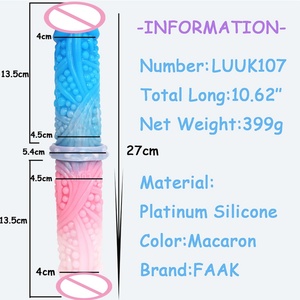 OEM Hot Sale Factory Price LUUK-07 Double <b>Dildo</b> Sex Toys for Female Double Head Long <b>Dildo</b> Double <b>Dildo</b> Toy for Men - Product Image 6