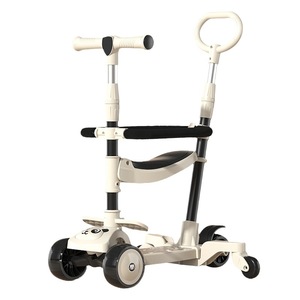 Scooter pour enfants multifonctionnel quatre en un 1-12 ans mâle et femelle rouleau coulissant peut s'asseoir pousser toboggan enfants Yo Yo - Product Image 1