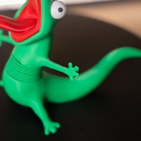 Beaver Transformation Project Lizard Tom Merchandise Articulated Spring Toy Funny Internet-Famous Stall Bestseller 3D-Printed