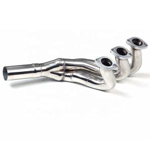 Collecteur d'échappement en acier inoxydable poli miroir de 1,5 mm d'épaisseur, <span class=keywords><strong>prix</strong></span> de gros, pour <span class=keywords><strong>BMW</strong></span> E30 320I 323I 325I <span class=keywords><strong>325IX</strong></span> (1988-1993) - Product Image 3