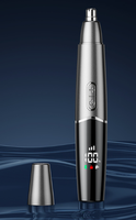 Tondeuse à poils de nez électrique rechargeable par USB Nouveau design transfrontalier pour hommes et femmes Nettoyer les narines Réparateur de poils de nez