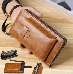 Nouveauté <span class=keywords><strong>Portefeuille</strong></span> long pour <span class=keywords><strong>portefeuille</strong></span> <span class=keywords><strong>Portefeuille</strong></span> multifonction en cuir PU avec sac de <span class=keywords><strong>rangement</strong></span> pour téléphone portable Grand porte-cartes à monnaie - Product Image 1