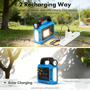 Linterna Solar Multifuncional Alecter APH-L151, Linterna LED Recargable, Resistente al Agua IP65, Luz Portátil para el Hogar - Product Image 2