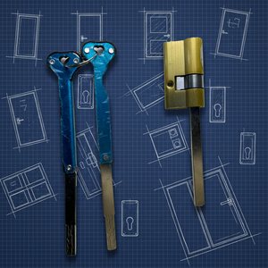 Cilindro per <span class=keywords><strong>Serratura</strong></span> Intelligente SUOBOOT, 60mm Backset, Apertura Singola, Ricambio per <span class=keywords><strong>Serratura</strong></span> Elettronica con 1 Chiave - Product Image 4