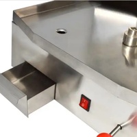 Machine à Kebab à Gaz Commerciale Marupin, Nouveau Four à Shawarma de Comptoir, Machine à Snacks Multifonction en Acier Inoxydable