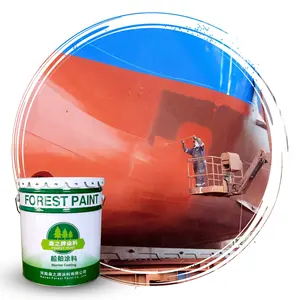 FOREST Single Pack Chlorinated Rubber Anti-corrosion Finish Paint for Boat and Steel Structure Use Liquid Coating Custom Color