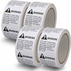 Cảnh báo nhãn in ấn tùy chỉnh cảnh báo nhãn Sticker FBA nhãn - Product Image 1