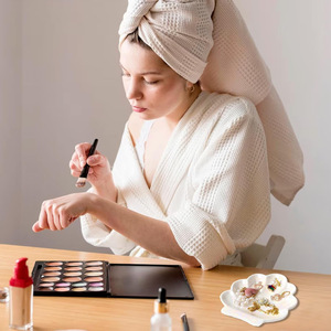 <strong>Ceramic</strong> <strong>Jewelry</strong> Storage <strong>Box</strong> Shell Shape Necklace Pendant Tray Mini <strong>Jewelry</strong> Organizer Home Decoration - Product Image 5