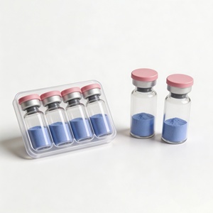 GHK-Cu Péptido de Cobre en Polvo Liofilizado Azul, Suministro del Fabricante, Materia Prima Cosmética - Product Image 3