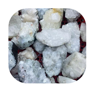 Nuevas llegadas: Cristales espirituales, piedras curativas de gemas, especímenes naturales de apofilita en bruto (blanca y <span class=keywords><strong>verde</strong></span>) para decoración. - Product Image 2