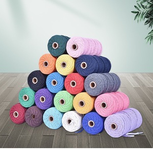 Cordón <span class=keywords><strong>de</strong></span> macramé <span class=keywords><strong>de</strong></span> 20mm, 6mm, 7mm, 8mm, acabado recubierto <span class=keywords><strong>de</strong></span> cuerda <span class=keywords><strong>de</strong></span> algodón trenzado para zapatos, bolsos, prendas <span class=keywords><strong>de</strong></span> vestir, textiles para el hogar, venta al por mayor - Product Image 3