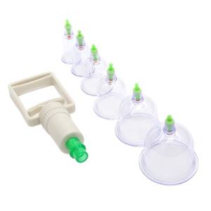 ชุดถ้วยดูดสุญญากาศแบบแมนนวล 12 ถ้วย อุปกรณ์นวดเพื่อสุขภาพพร้อมปั๊มสำหรับดูแลร่างกายและบรรเทาอาการปวด - Product Image 1