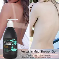 Gel douche de boue volcanique pour hommes, hydratant pour la peau, blanchissant pour femmes
