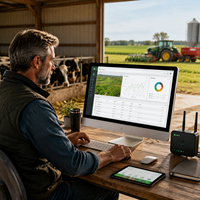 Développement de plateformes d'agriculture intelligente, solution logicielle d'automatisation agricole basée sur l'IA