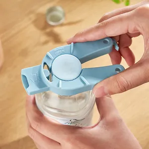 Abrelatas y abridor de botellas magnético multifunción de plástico Zenidoo, universal, antideslizante, que ahorra esfuerzo, para tapas de rosca, ecológico, utensilio de cocina - Product Image 2