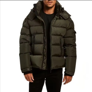 Fournisseur de manteaux d'hiver coupe-vent pour hommes de haute qualité avec logo personnalisé, veste matelassée chaude et épaisse pour hommes - Product Image 5