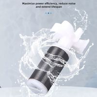 Pompe submersible de filtre avec pompe à eau de circulation micro électrique Mini pompe d'aquarium à courant continu