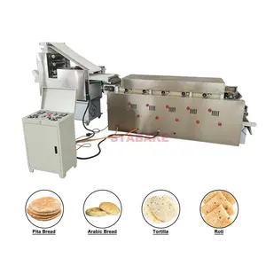 electric commercial roti pita flat bread tunnel oven bread press oven making machine for sale in canada