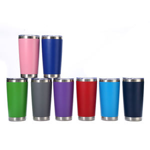 Thermos à vide en acier inoxydable écologique de 20 oz avec logo personnalisé, isolation thermique de 6 à 12 heures, gobelet à café de voyage avec couvercle - Product Image 3