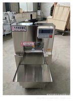 Trancheuse automatique à viande congelée en acier inoxydable pour rouleaux de bœuf et de mouton, machine de découpe de viande CNC haute vitesse