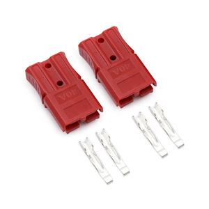 2 Pin 600 В 40A корпус из красной меди, серебристый разъем батареи для солнечной энергетической системы, быстрая зарядка - Product Image 2