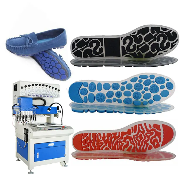 En iyi fiyat manuel makine üretimi ayakkabı fiyat kauçuk kanvas ayakkabı taban/vamp yapma makinesi