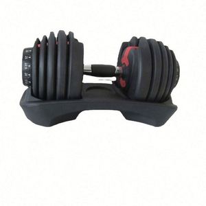 Adjustable Dumbbell Set Weight <b>Plates</b> 40kg 24kg Durable Iron Construction CE Certified Waterproof Arm Exercise Multi-Gym Fitness - Product Image 2