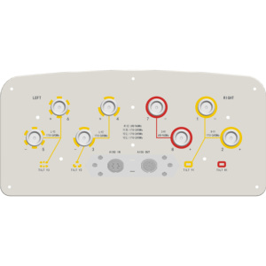 Antena de 8 puertos cuatribanda con <span class=keywords><strong>RET</strong></span> integrado 698-960MHz/1710-2690MHz 15dBi/15dBi - Product Image 1