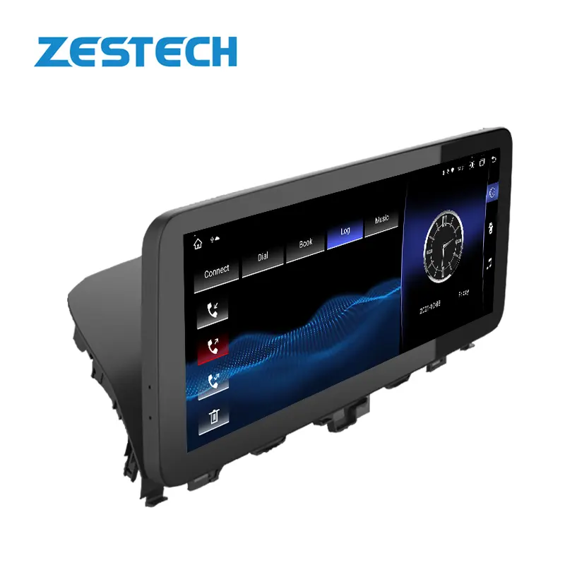 ZESTECH12.3インチAndroid10カーオーディオCDおよびステレオテレビ (ホンダアコード2018 DVDプレーヤー、USBカーラジオナビゲーション付き)